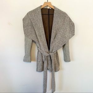 ANTHROPOLOGIE open front tie cardigan